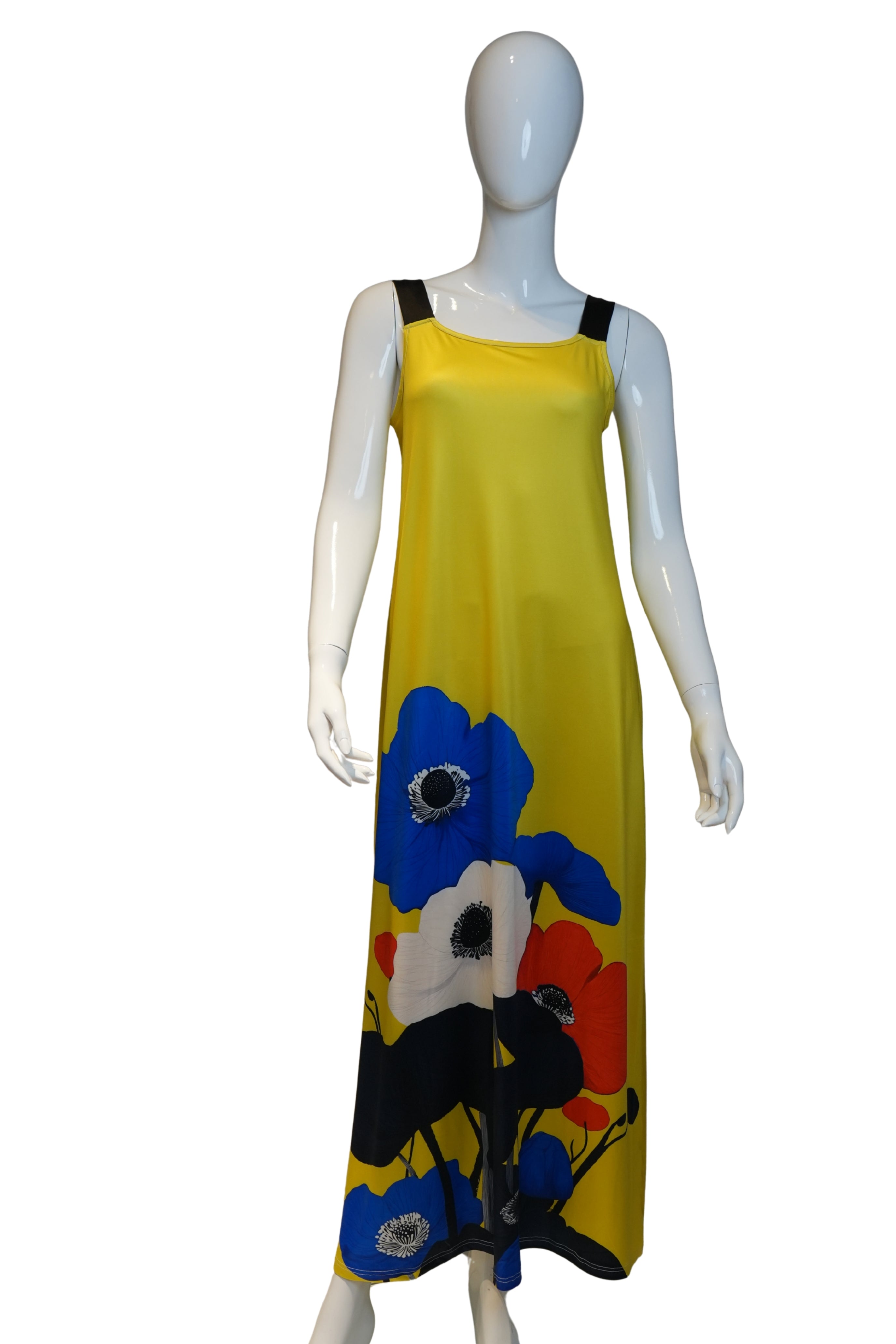 Vestido Maxi “Jardín Pop” – Estampado Floral