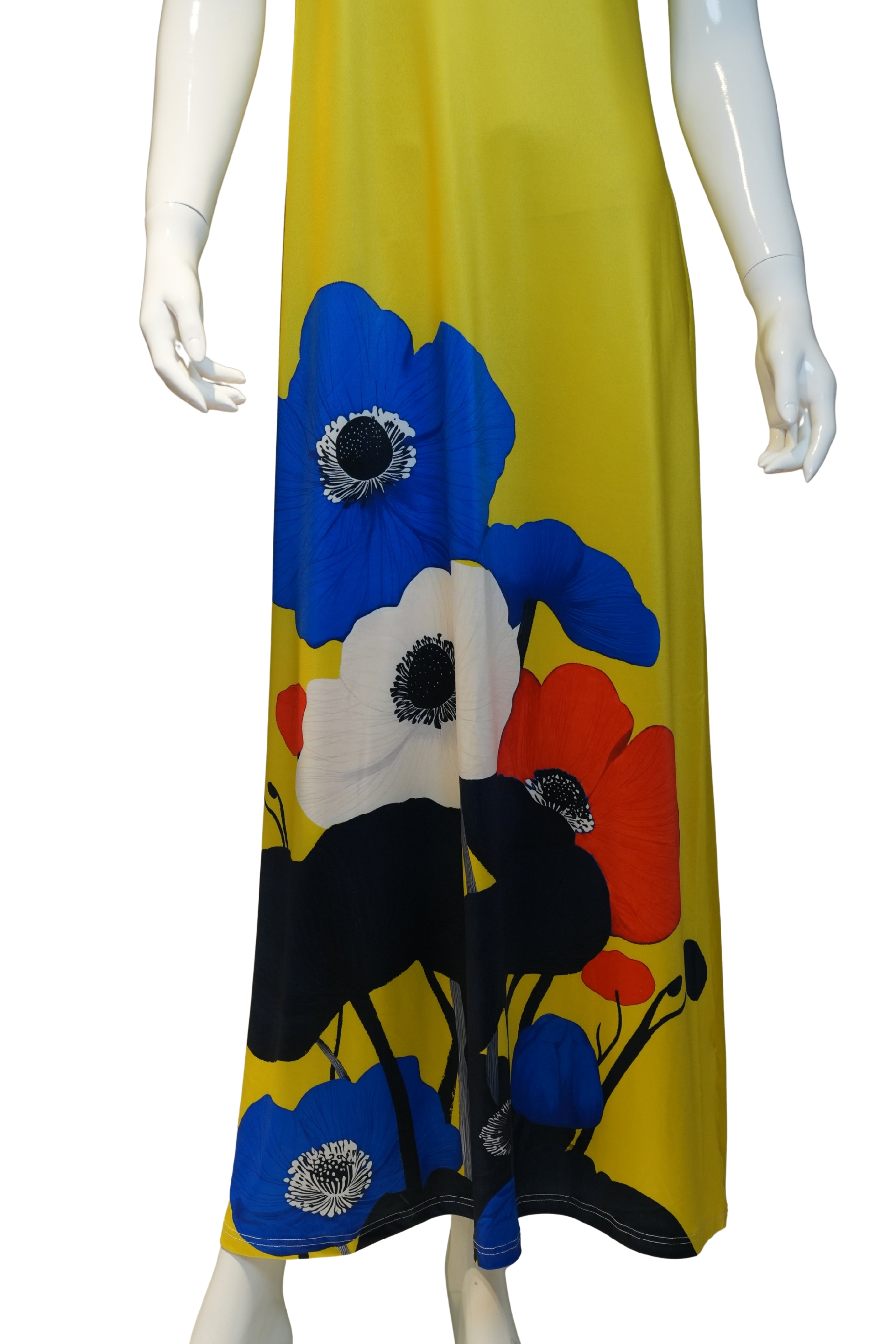 Vestido Maxi “Jardín Pop” – Estampado Floral