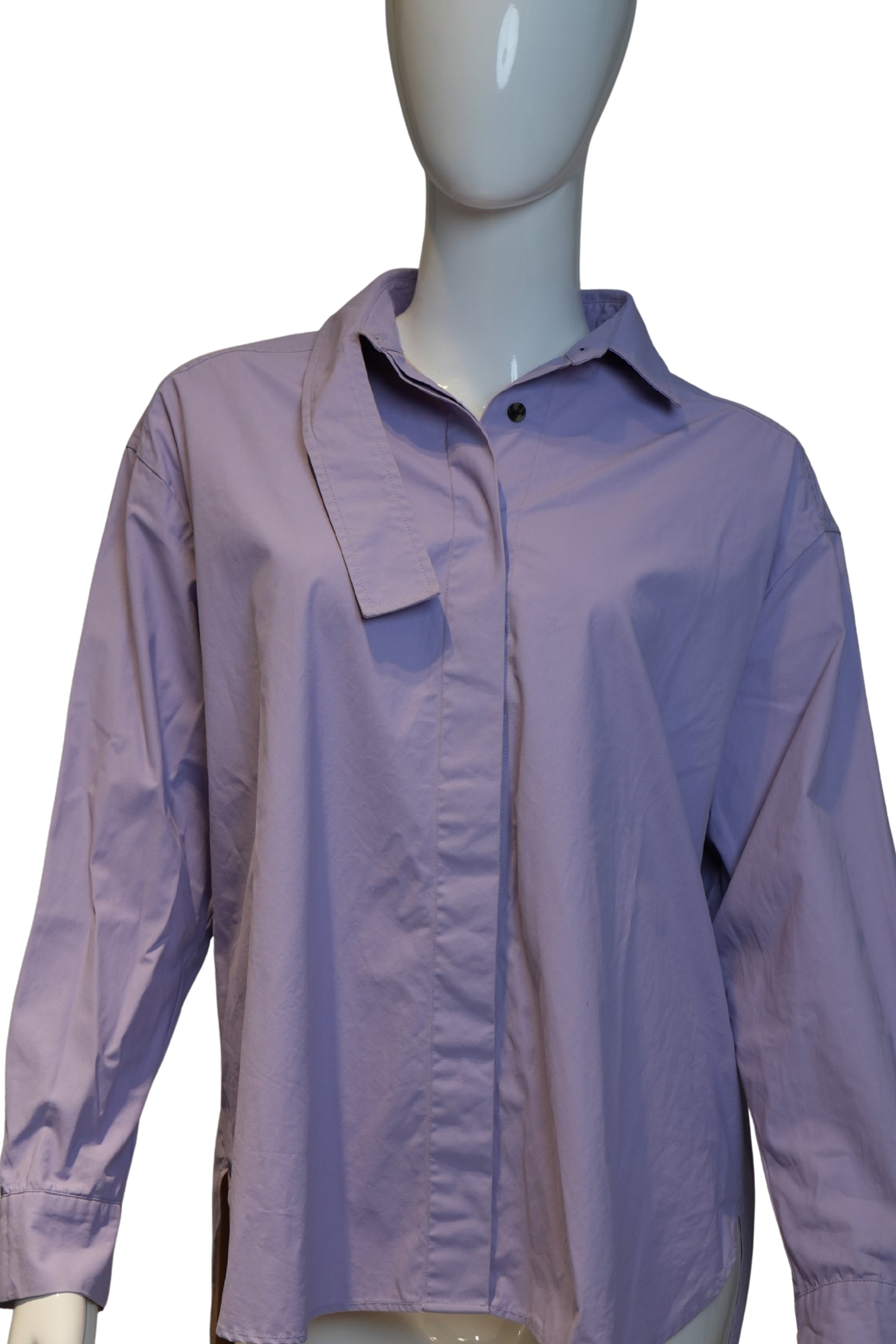 Camisa Lavanda “Urban Shell” (segunda mano · excelente estado)