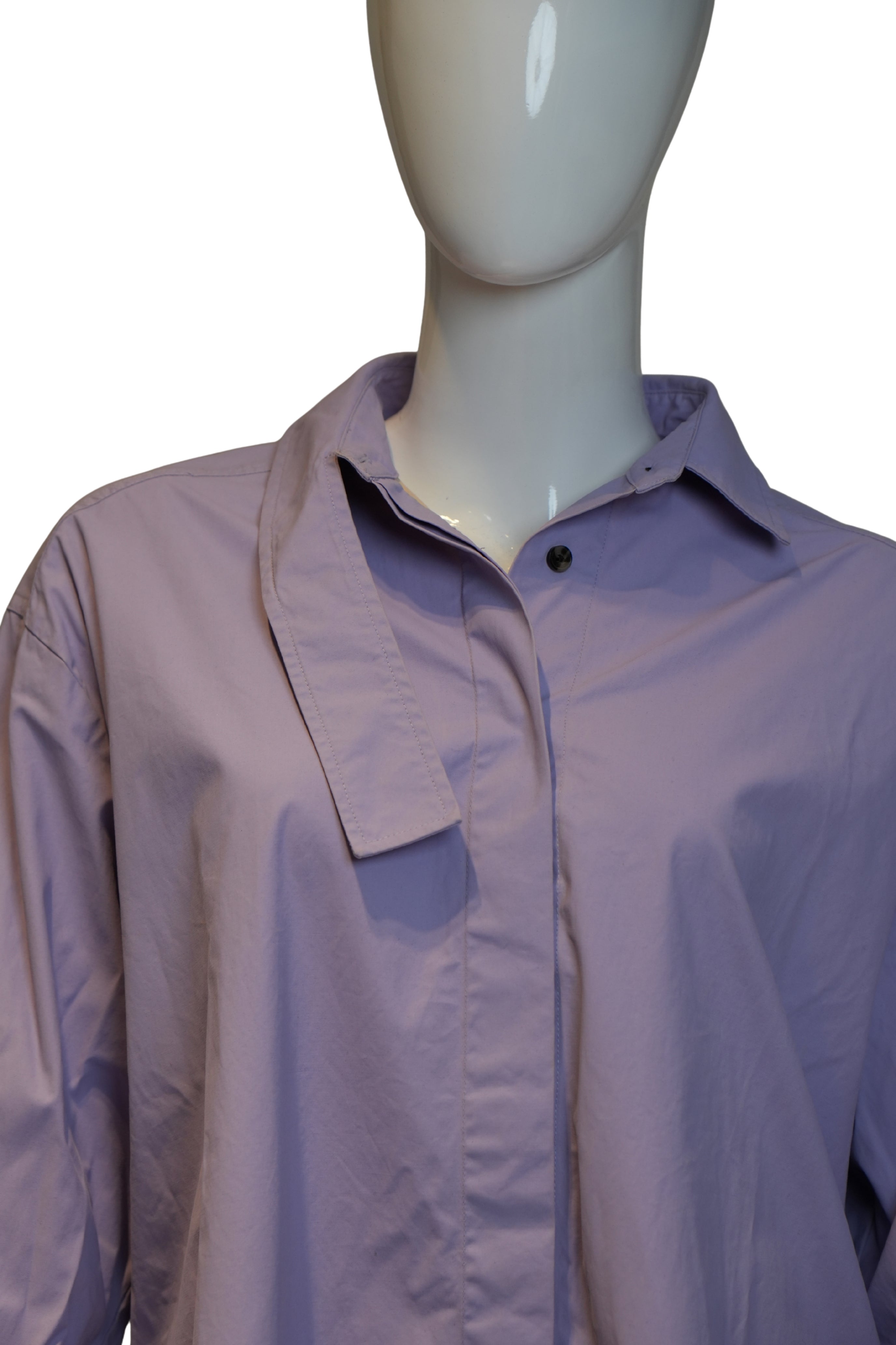 Camisa Lavanda “Urban Shell” (segunda mano · excelente estado)