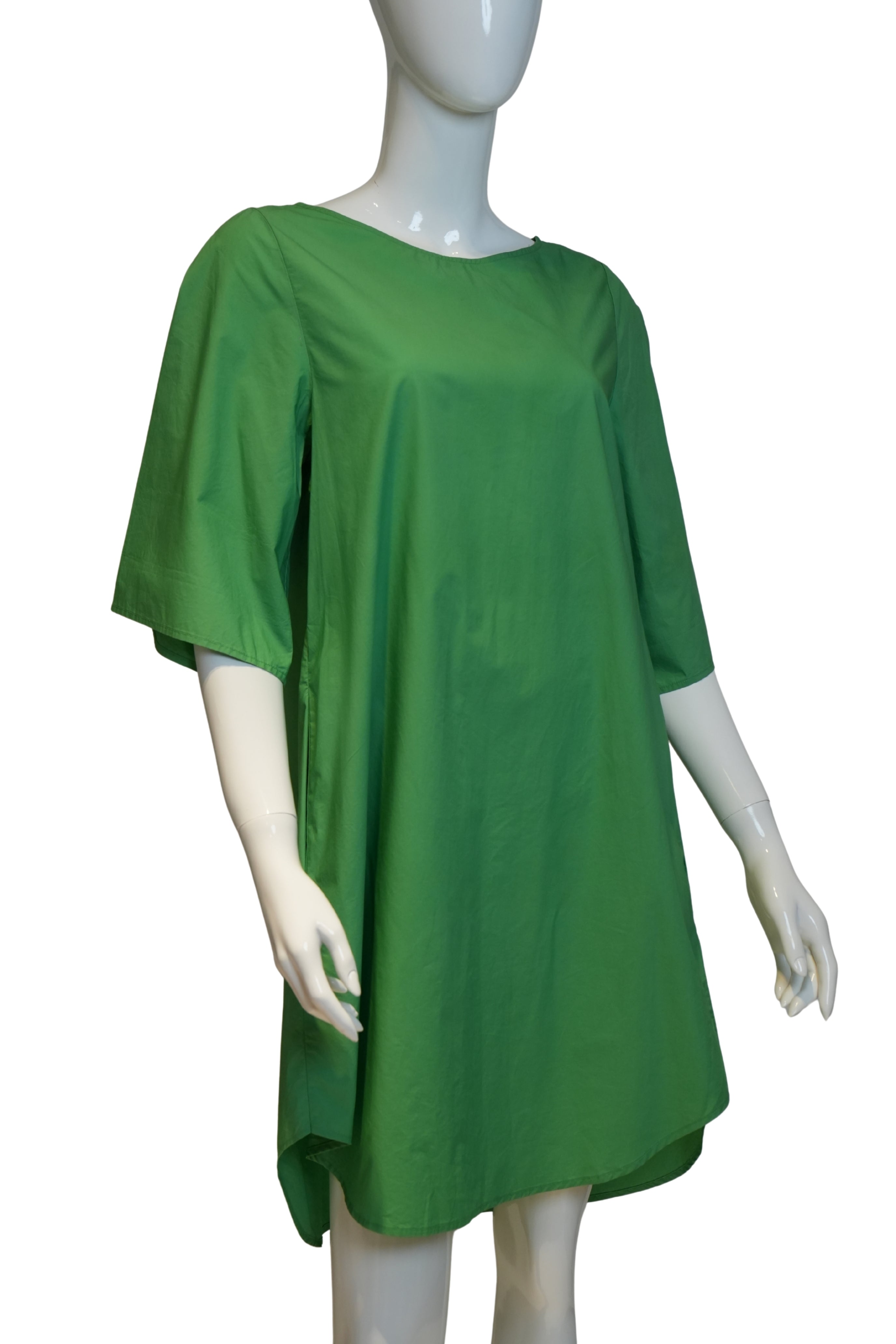 Vestido COS “Esmeralda” 100% Algodón – Verde Intenso