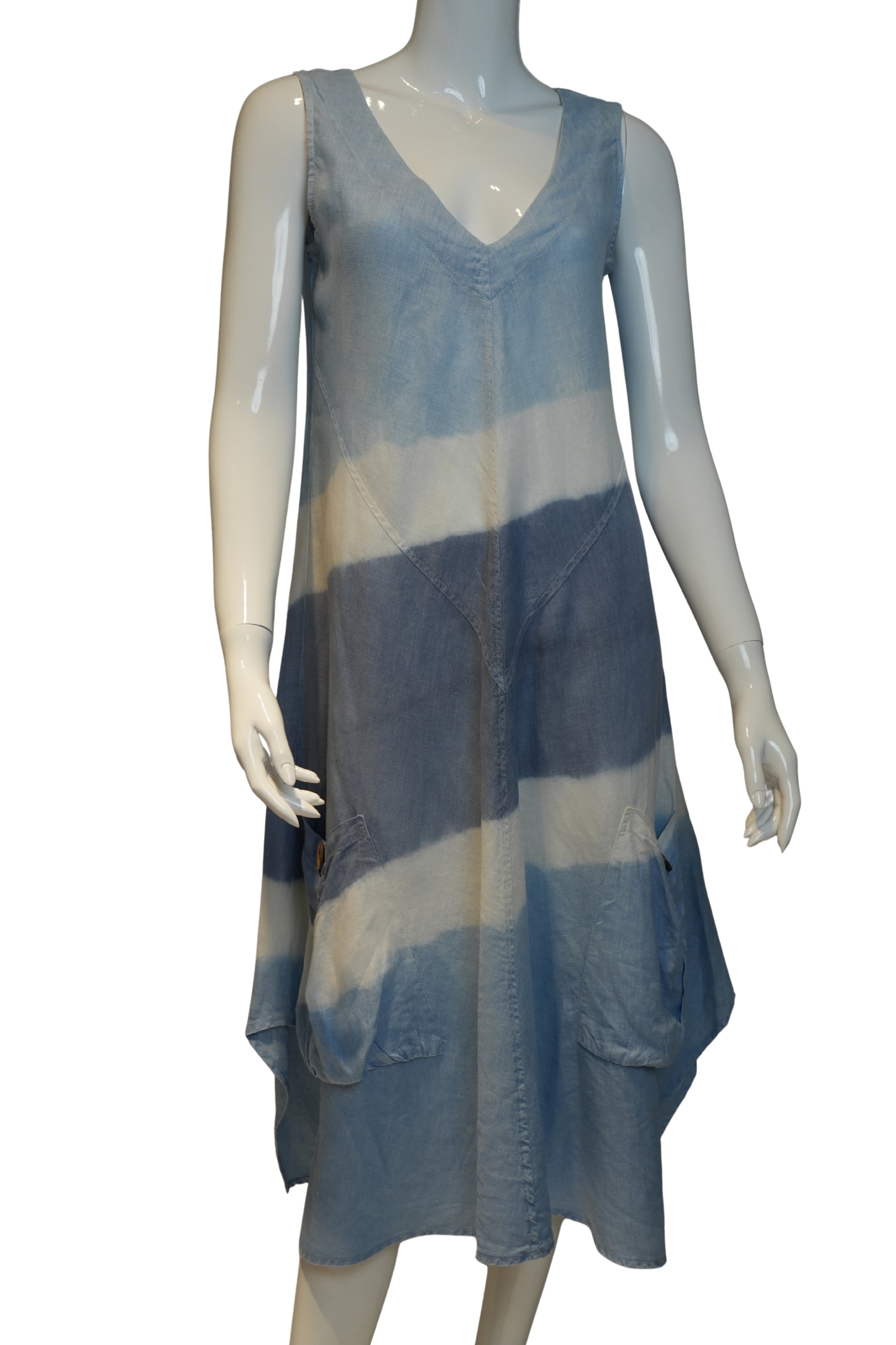 Vestido de Lino “Medianoche”