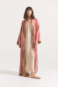 Kimono Largo Sakura Blush – Cashmere & Seda Estampado