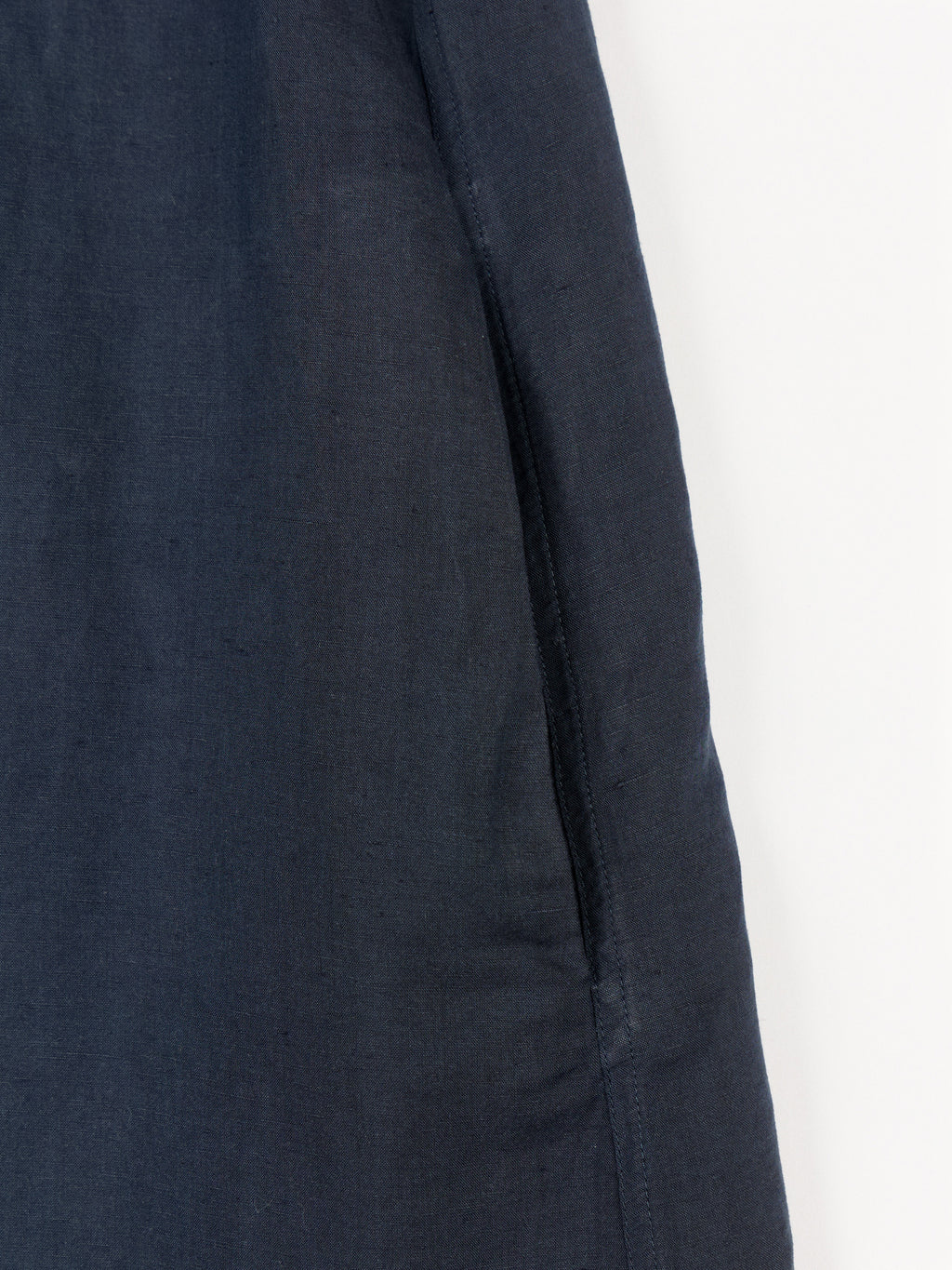 Vestido de Lino “Noche Marina” – Espalda Abierta