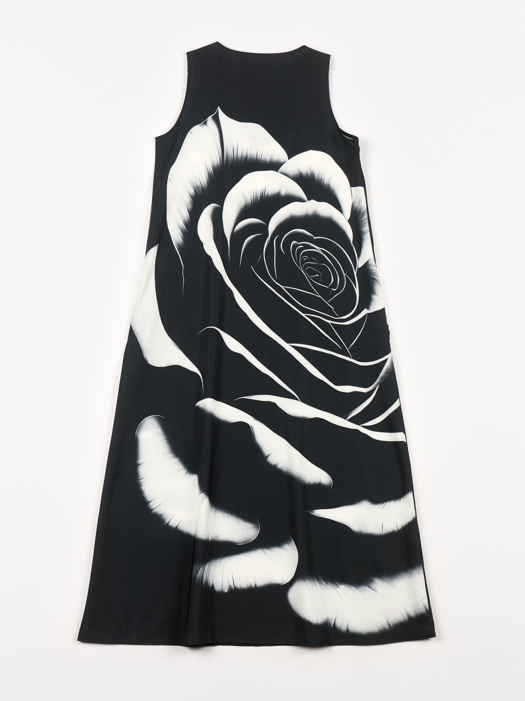 Vestido Maxi Rosa de Medianoche