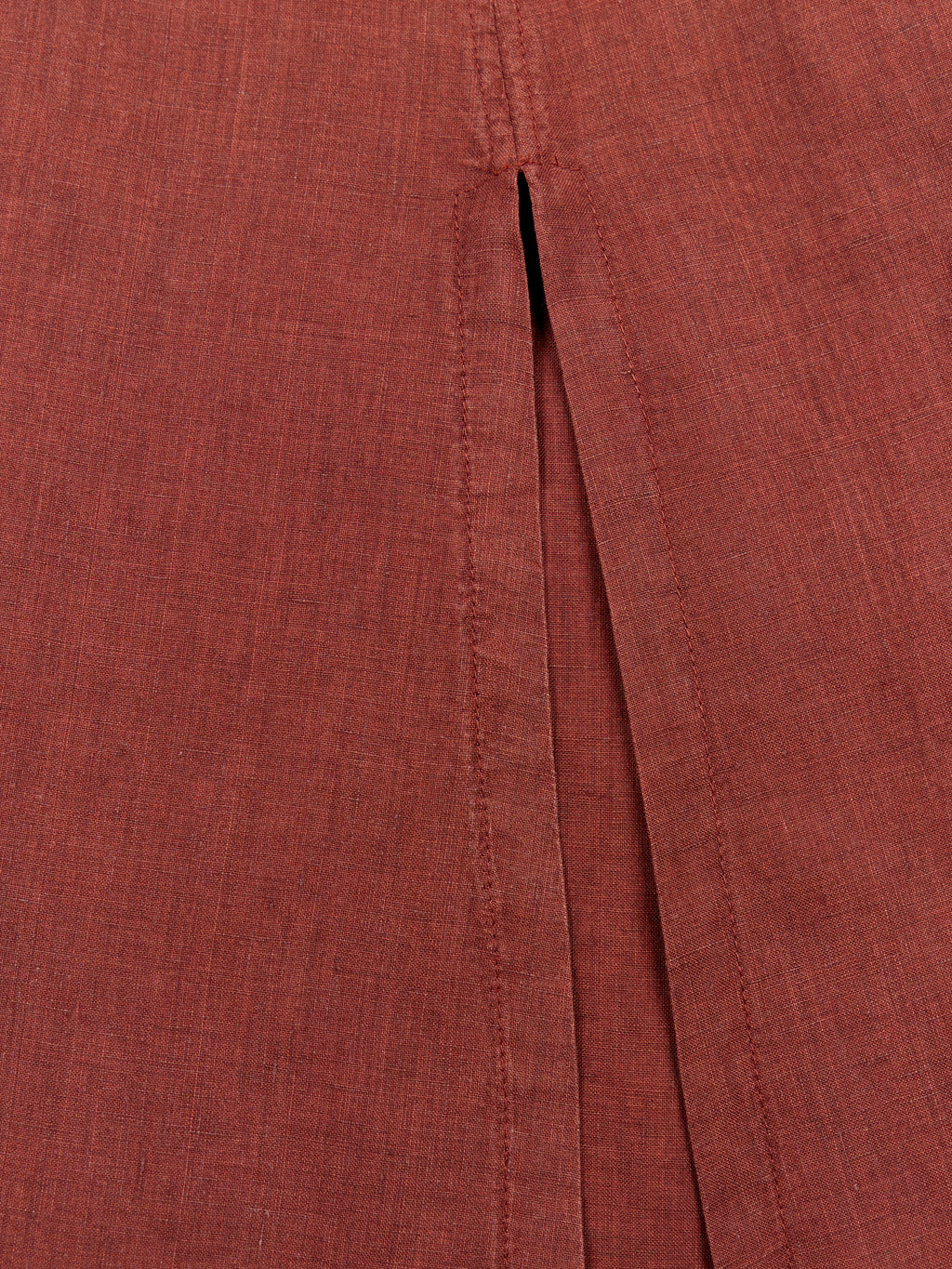 Vestido de Lino “Anillas Terracota”