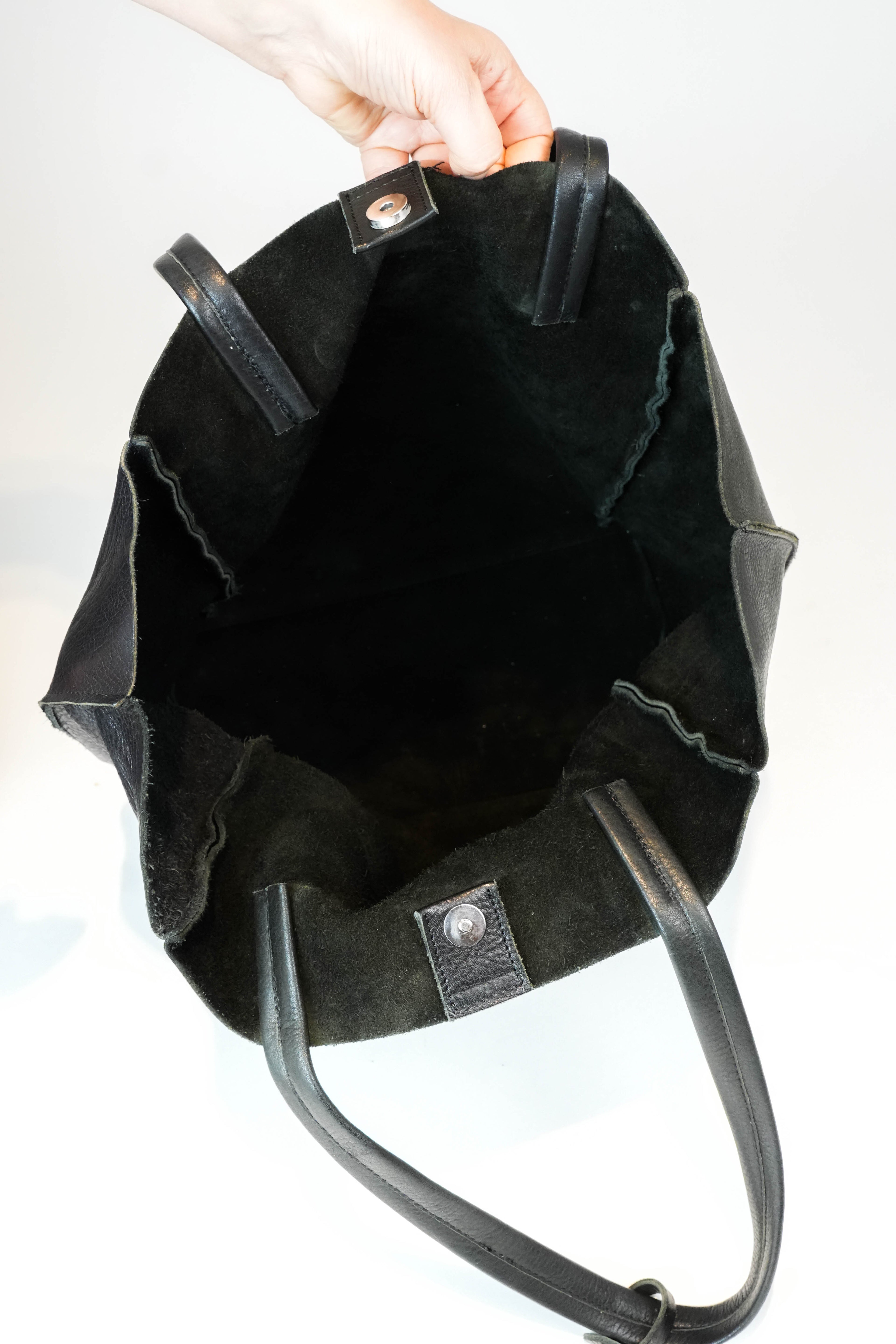 Tote Mishka Soft – Cuero Negro