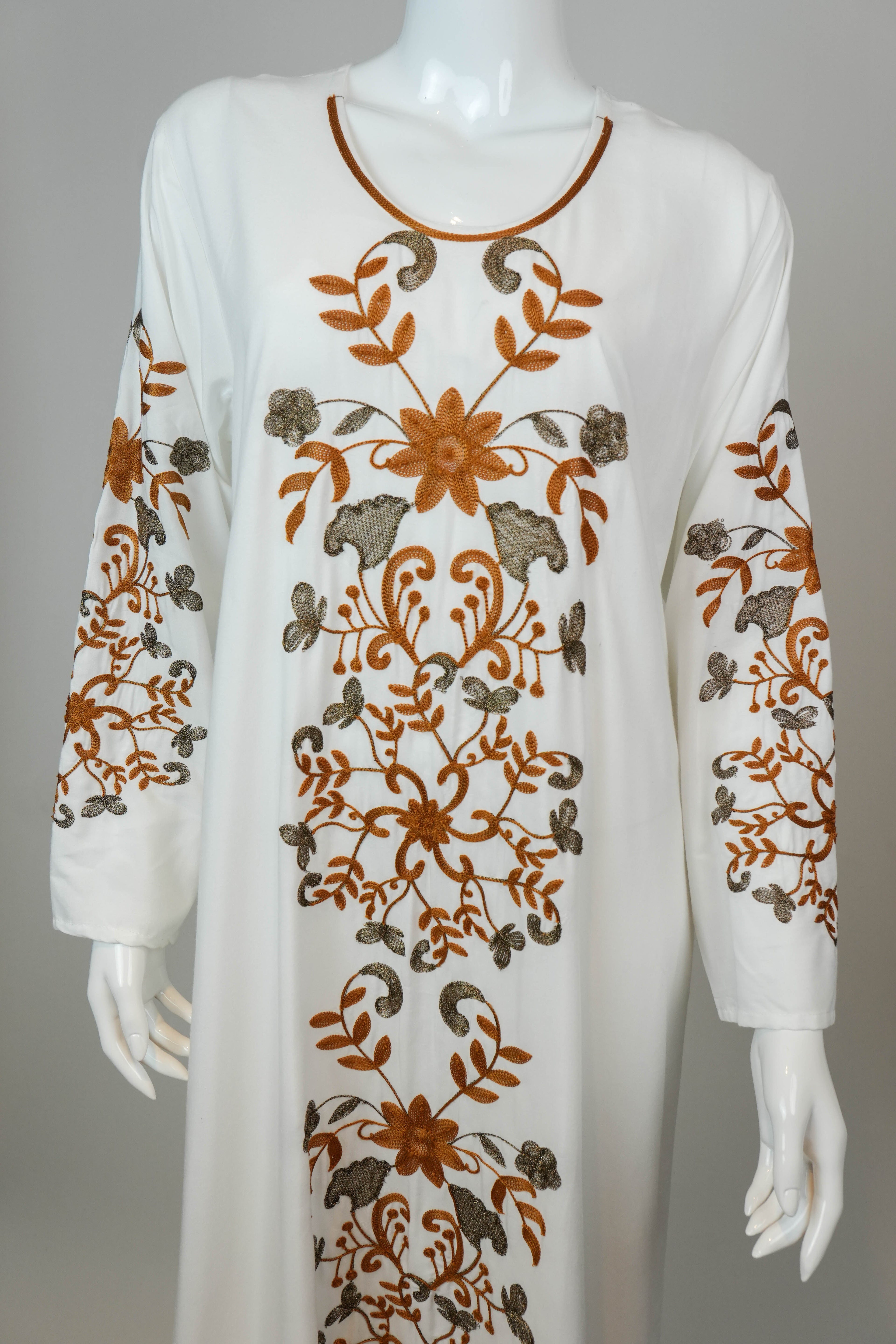 Túnica Flor del Nilo Marfil