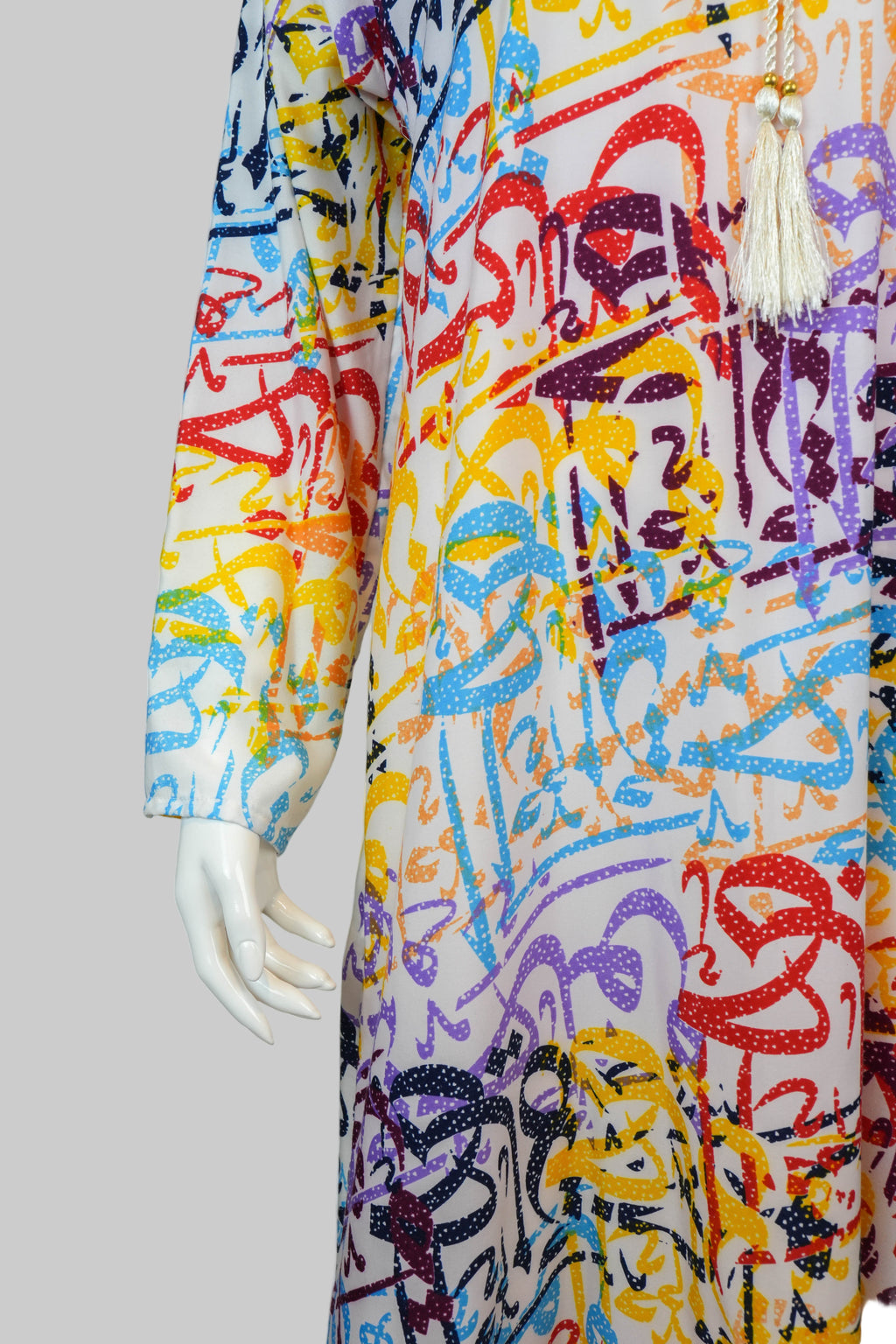 Túnica Caligrafía del Nilo Multicolor