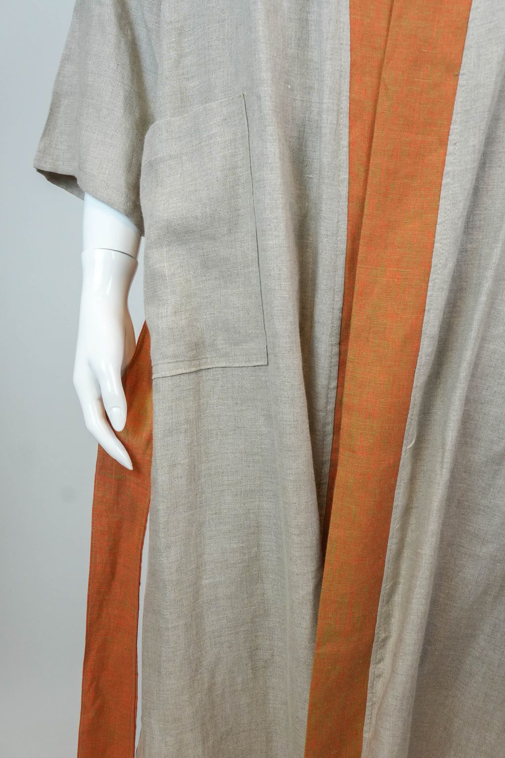 Kimono Lino Belga Duna Terracota