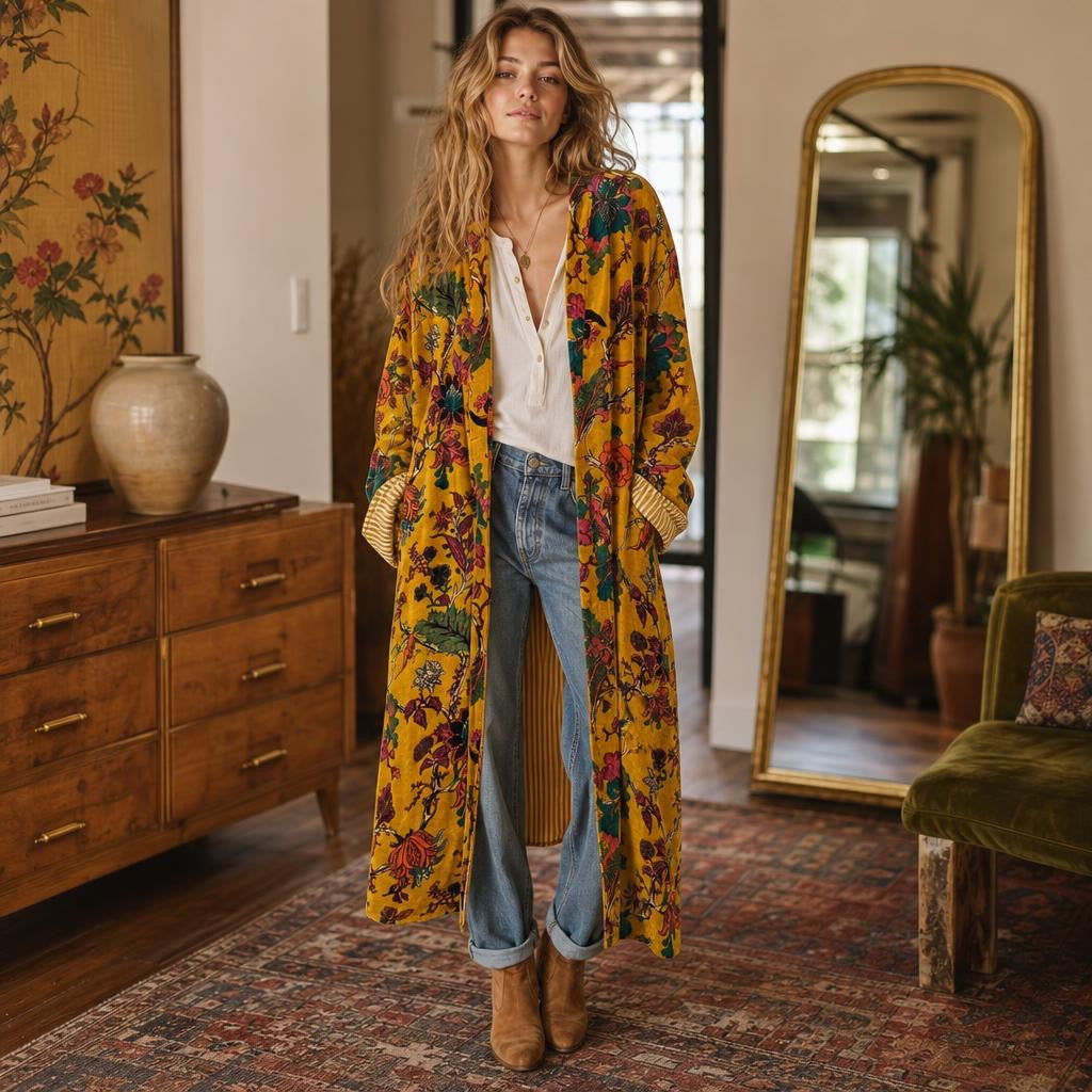 Kimono Flora Bohemia
