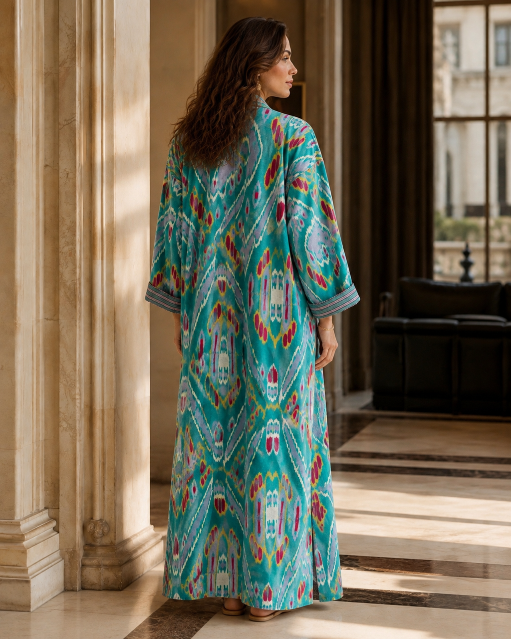Kimono Samarcanda Turquesa